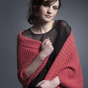 Cocoon Hand Knit - Rose, Grey, Navy